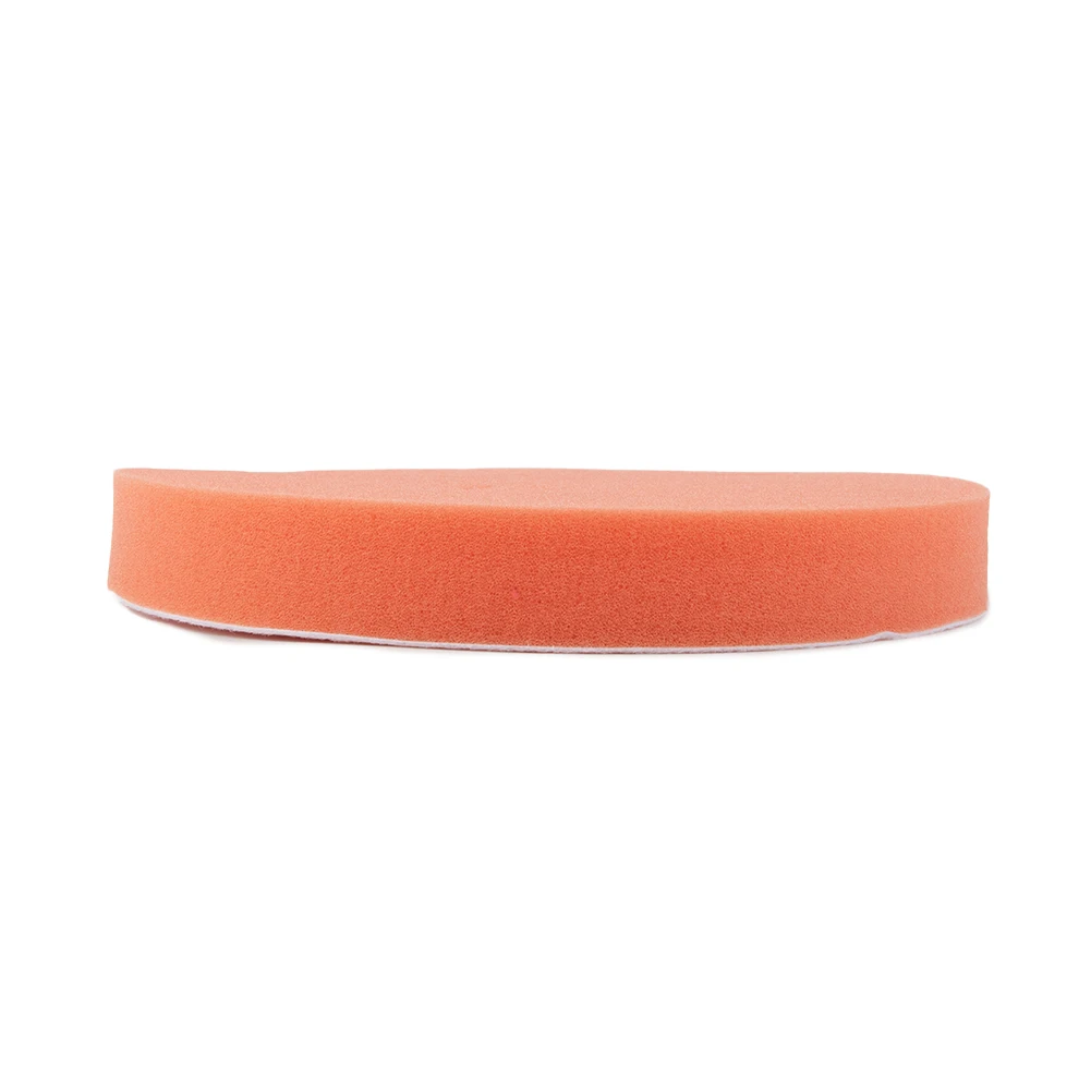 7inch Pad 180mm Polishing Sponge Waxing Buffing Care Flat Orange Rotary Tool Practical Replacement Accessories