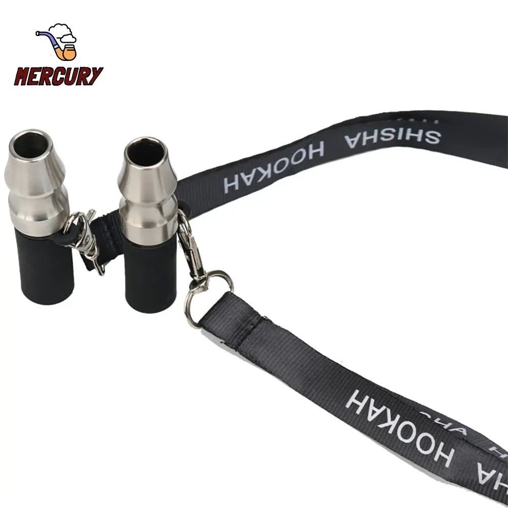 MERCURYProtableArabHookahMouthpieceAluminumAlloyShishaSuction