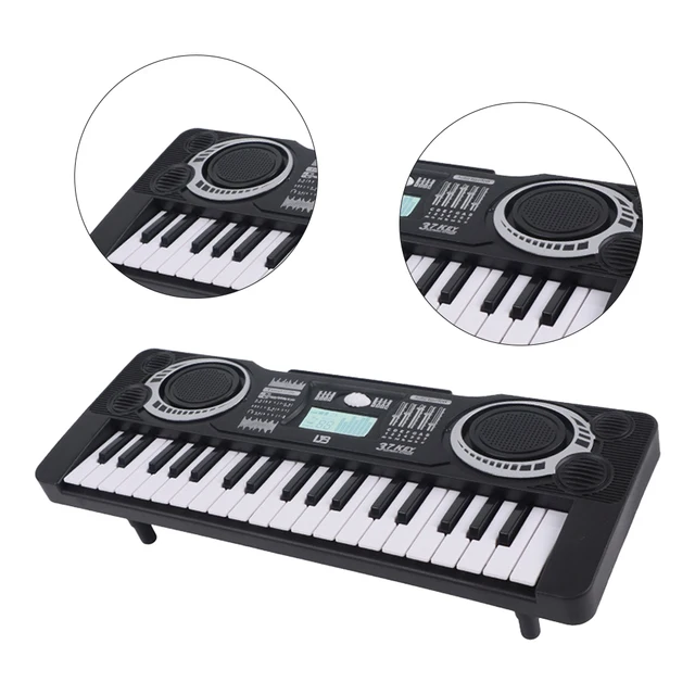 Portable Electronic Piano Keyboard. Children's Musical Instrument LED Display 37 Keys Digital Keyboard 5