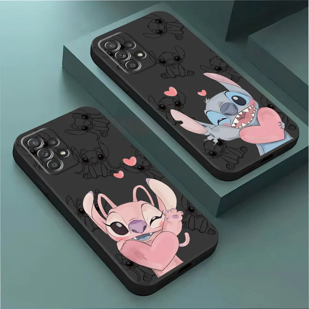 Custodia Per Motorola Moto G Stylus Edge 20 Lite 30 Pro Edge 30 Fusion Edge 40 Pro E6S One Fusion Cute Cartoon Lilo Stitch Cover