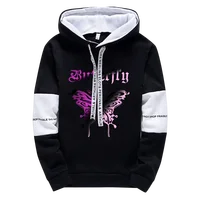 Manteau ample à capuche pour filles, mode urbaine, sweat-shirt à capuche avec lettres imprimées pour femmes, haute qualité Y2K, Style coréen, sweat-shirt à manches longues 6