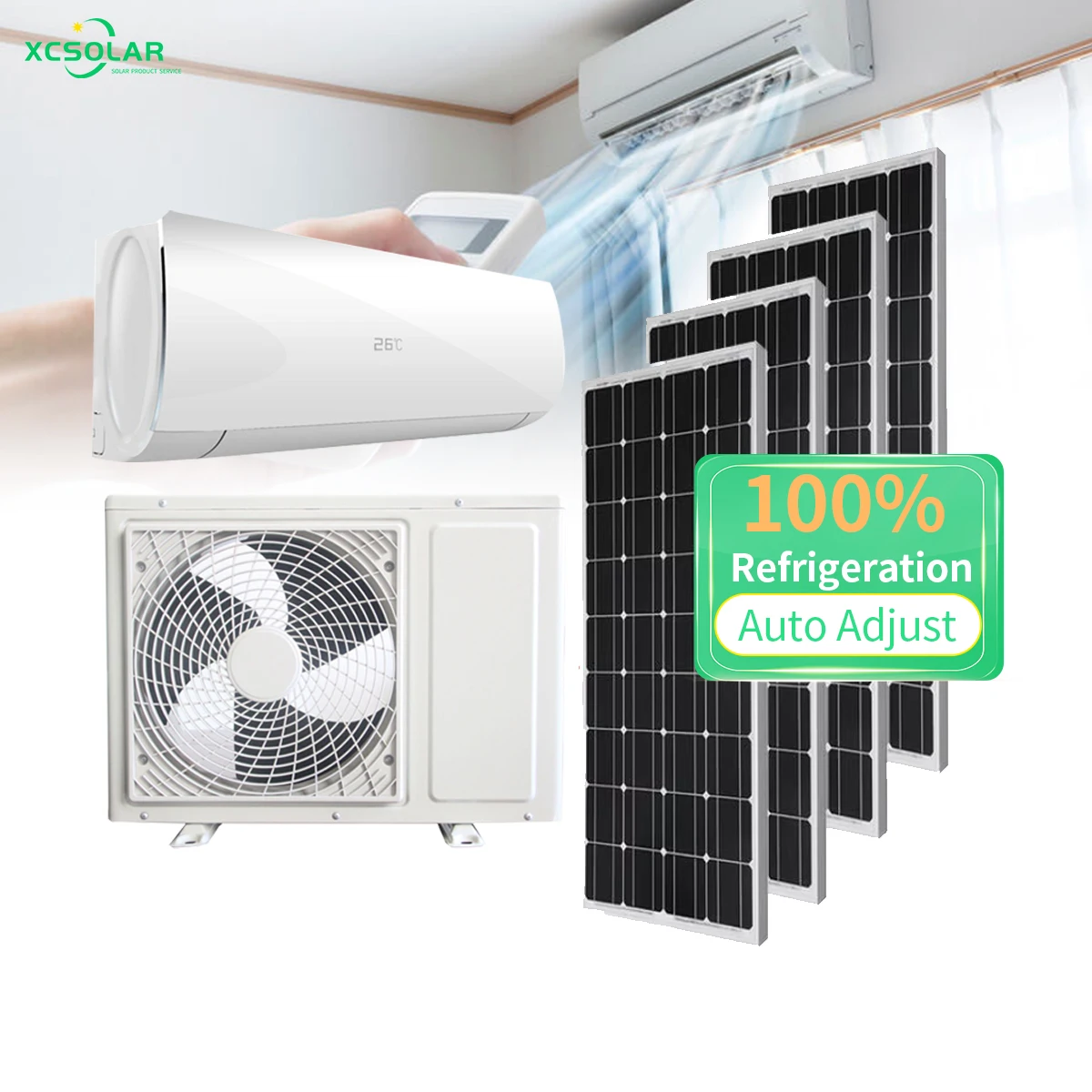 12000btu Dc48v Solar Air Conditioner for Home Complete Set Price in Pakistan Philippines Solar Air Conditioners 18000btu/ 2