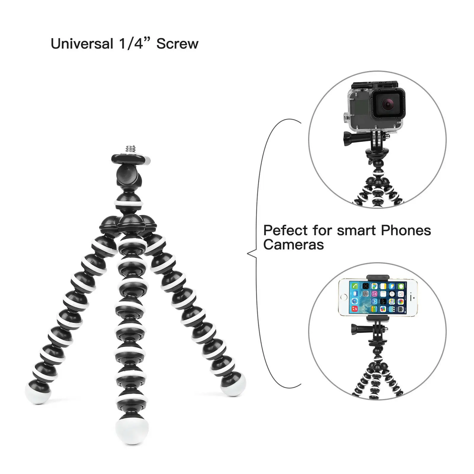 Phone Tripod Octopus Flexible Mini Stand Table Desk Gorillapod For Phone Mobile Smartphone Dslr Camera