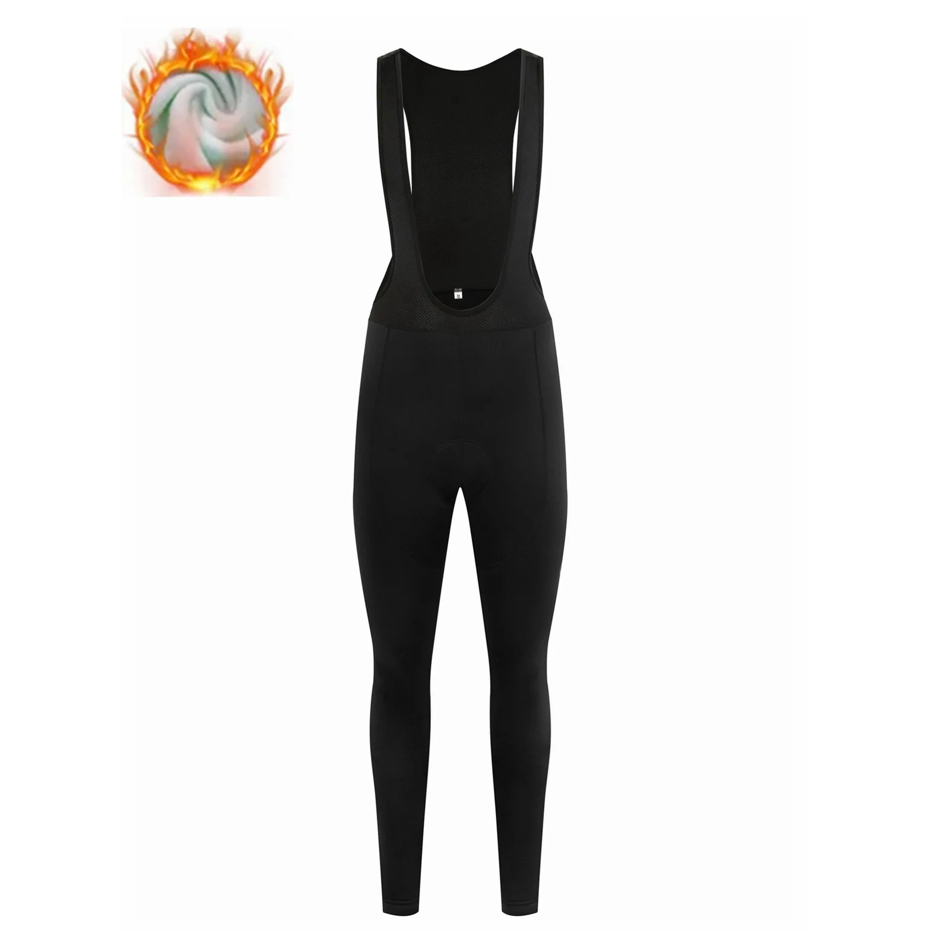Winter men's Cycling Bib Pants Thermal Fleece trousers winter leggings with pad to keep warm mountain bike pants 사이클링