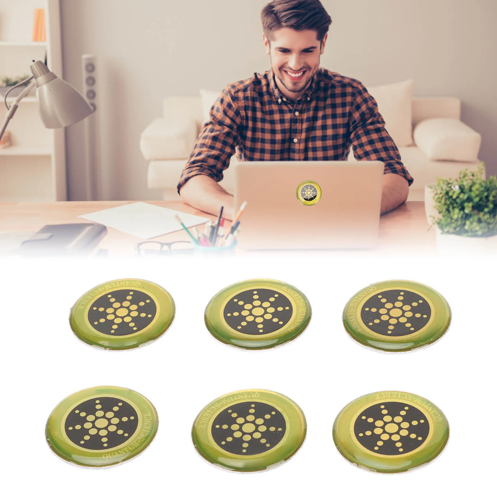 Self-Adhesive EMF Radiation Protection Stickers