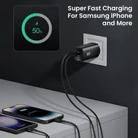 ASOMETECH GaN USB Type C Charger 65W 45W PPS PD QC4.0 Quick Charger For Macbook Laptop IPAD Tablet iPhone 14 Samsung S23 Ultra - Image 4