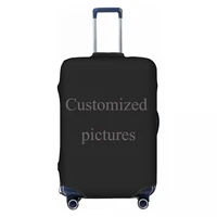 Customized personalized printed travel suitcase protective cover luggage dust cover featured accessories travel accessories 2