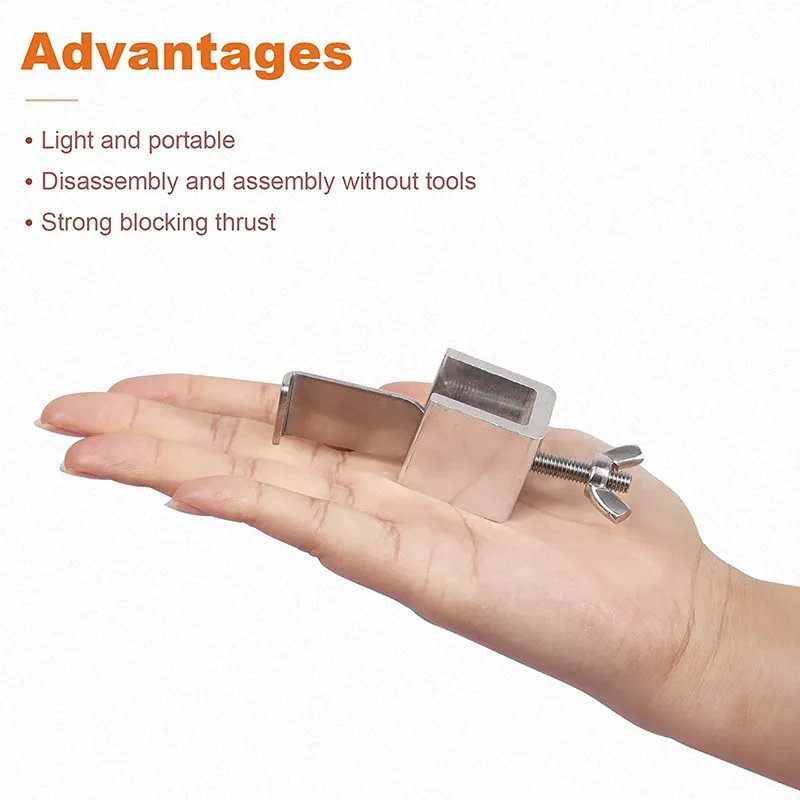 Portable Door Stopper Lock Self-Defense Anti-theft Childproof Safety Home Latch Hotel Door door latch door lock