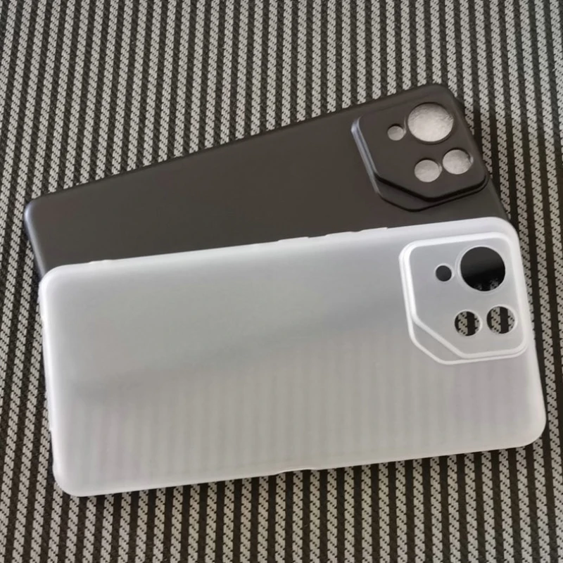 Matte Frosted Silicone Protective Phone Case - Soft TPU Back Cover