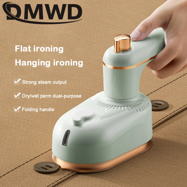 Mini Handheld Electric Steam Iron Dry Wet Dual-use Travel Portable Micro Ironing Machine Fast Heat Clothes Garment Steamer 110V 2