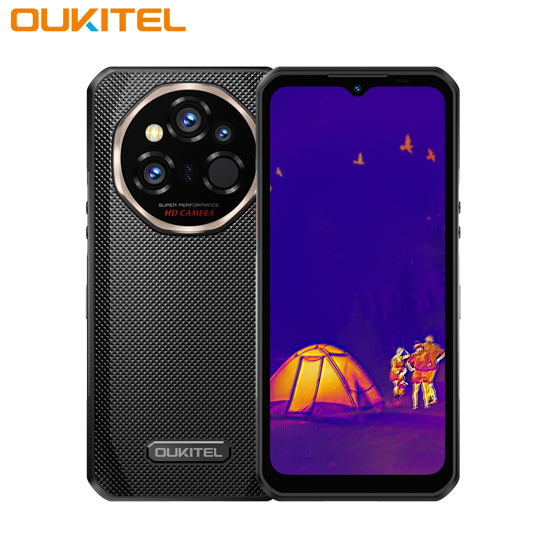 World Premiere] OUKITEL WP55 Ultra Rugged Phone - Thermal Imaging