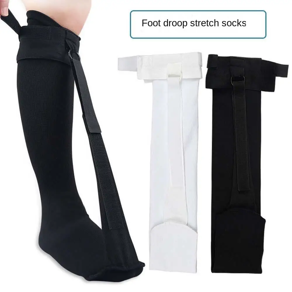 Treat Heel Pain Ankle Orthotics Brace Foot Ptosis Orthotics Drop Foot Orthotic Sock Drop Foot Orthotic Plantar Fasciitis Brace foot drop orthosis ankle joint fixation brace stroke hemiplegia foot varus correction foot rehabilitation t straps