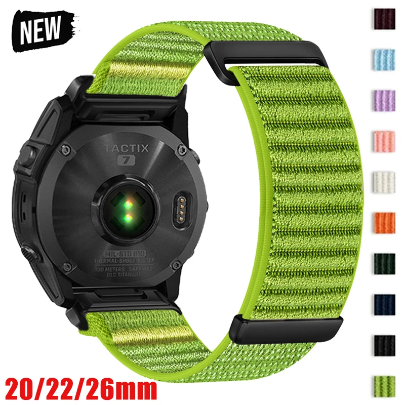 Woven Nylon Strap Bracelet – QuickFit Adjustable Band in Three Sizes