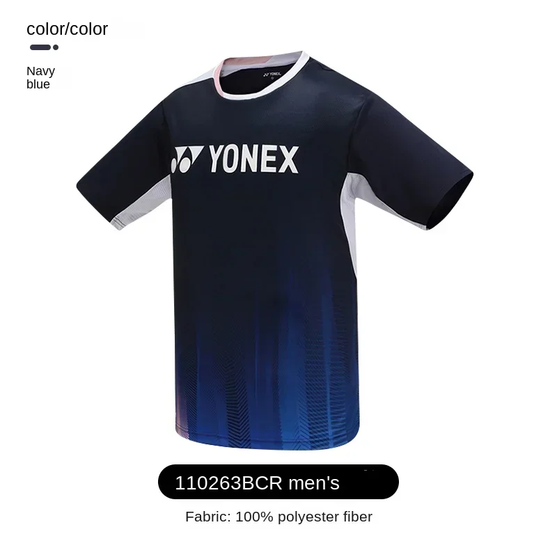 Sport T Shirt Yonex Tennis Clothing Sportswear Badminton Jersey Short Sleeve Men Women Summer YOB Tenis Para Hombre