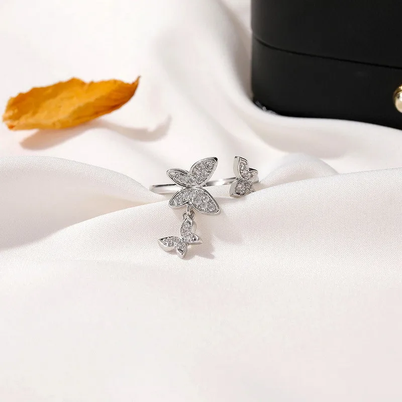 Schöne Cartoon Tropfen Öl Katze offene Ringe für Frauen Männer Vintage Mode Tier Katze Eröffnung Fingerring Schmuck Geschenke Großhandel – Detail 32