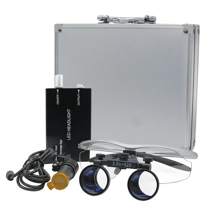 25x 35x lupa dental com 5w headlght 05