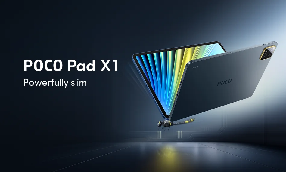 Global Version POCO Pad X1 11.2" 3.2K 144Hz 3200x2136 Display Snapdragon 7+ Gen 3 Wi-Fi 6E Bluetooth 8850mAh Battery 45W