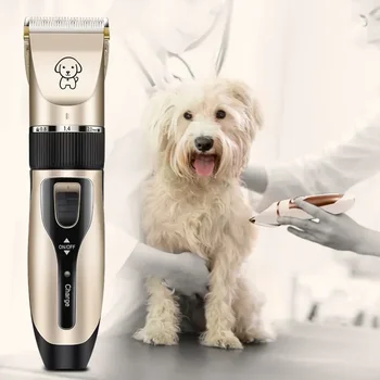 Pet Shaver Dog Teddy Cat Shaving Dog Hair Trimmer Clipper Rechargeable Electrical Animal Supplies hair clipper grooming 2