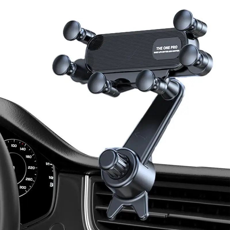 

Air Vent Car Phone Mount creative 360 degree Rotateable phone mount holder Hands Free Stand long hand Bracket car accessories