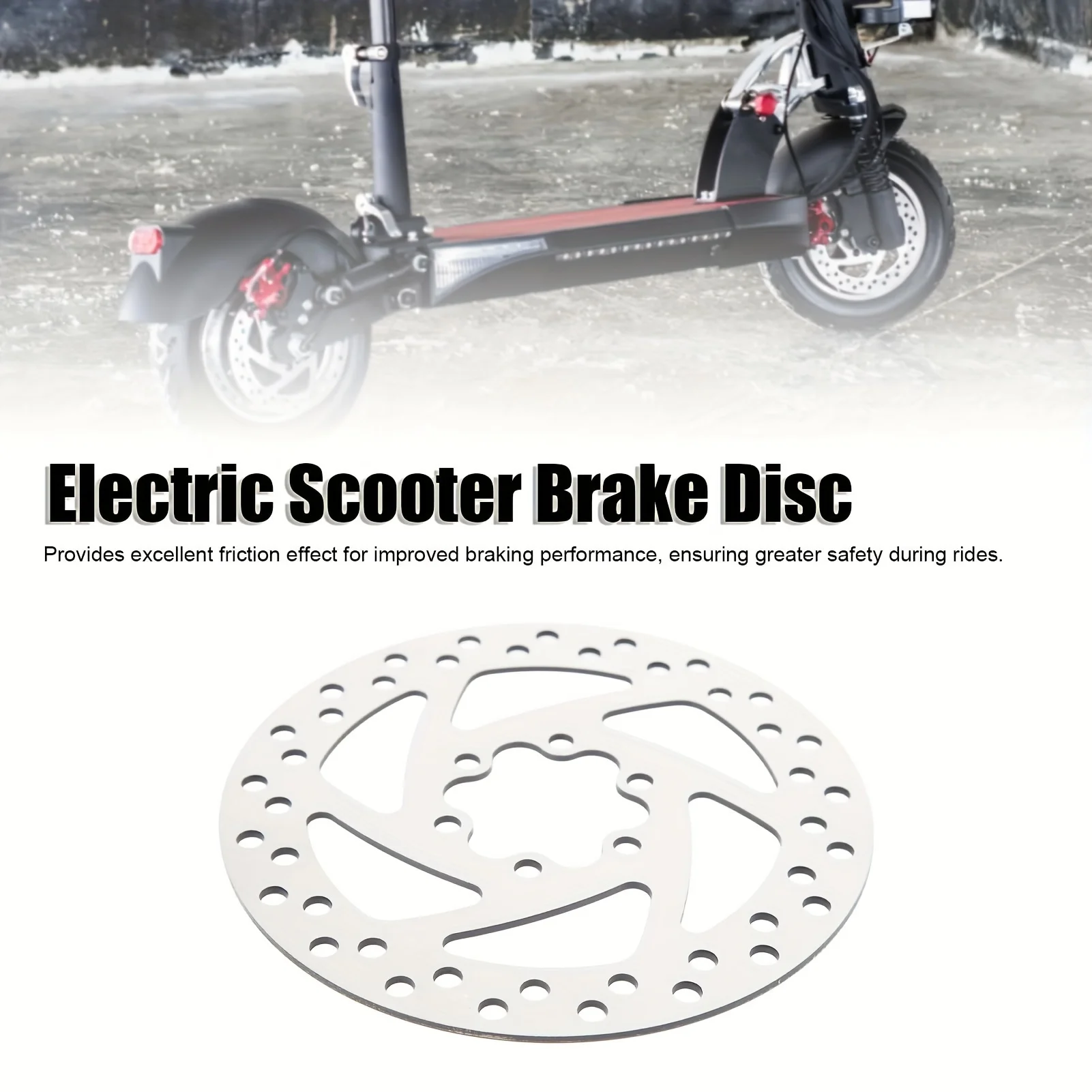 Electric Scooter Accessories 1 brake disc + 6 screws 140mm stainless steel disc brake Compatible With Ninebot F20 F30 F40 KUGOO M4 Speedway 4 10X