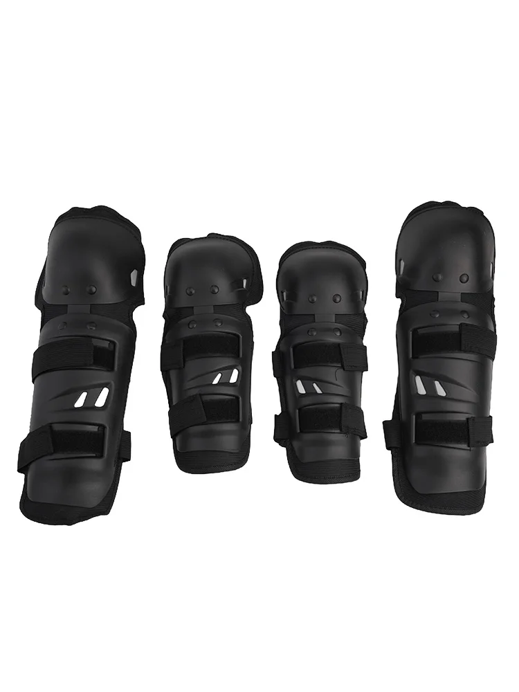 Motorcycle Knee Pads Elbow Rodilleras Breathable Racing Off-Road Outdoor Sports Motociclista Protection Four-piece Set