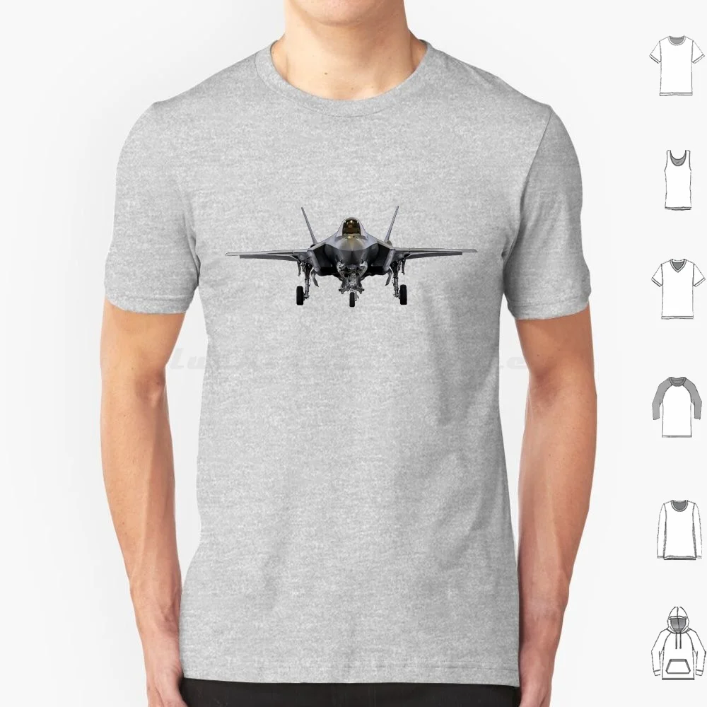 F-35 T Shirt Uomo Donna Bambini 6Xl Jet Hunter Camouflage Caps Multiuso Fighter Plane Airplane Avion Fighter Plane F35 Pilot