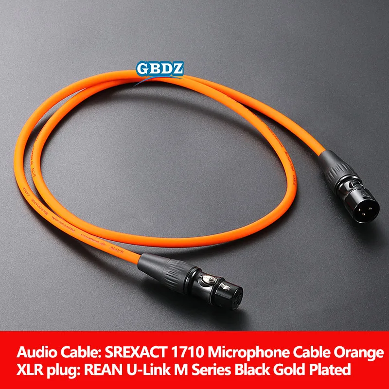 XLR-Stecker auf XLR-Buchse Mikrofonkabel Vergoldetes Audiokabel für Mischpult Bühnenauftritte Symmetrisches Signalkabel DIY – Detail 11