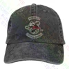 Copia De Mongrel Days Gone Washed Denim Baseball Cap Trucker Hats Print Streetwear 1