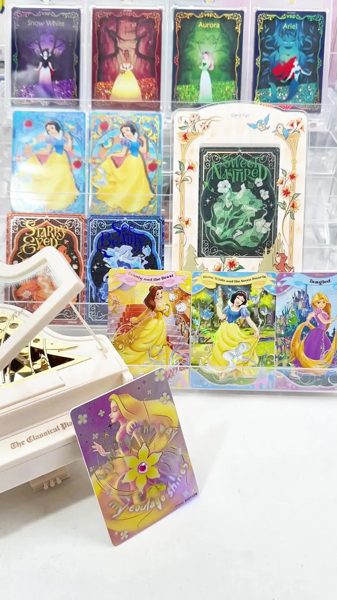 CARDFUN ディズニープリンセス コレクタブル トレーディング