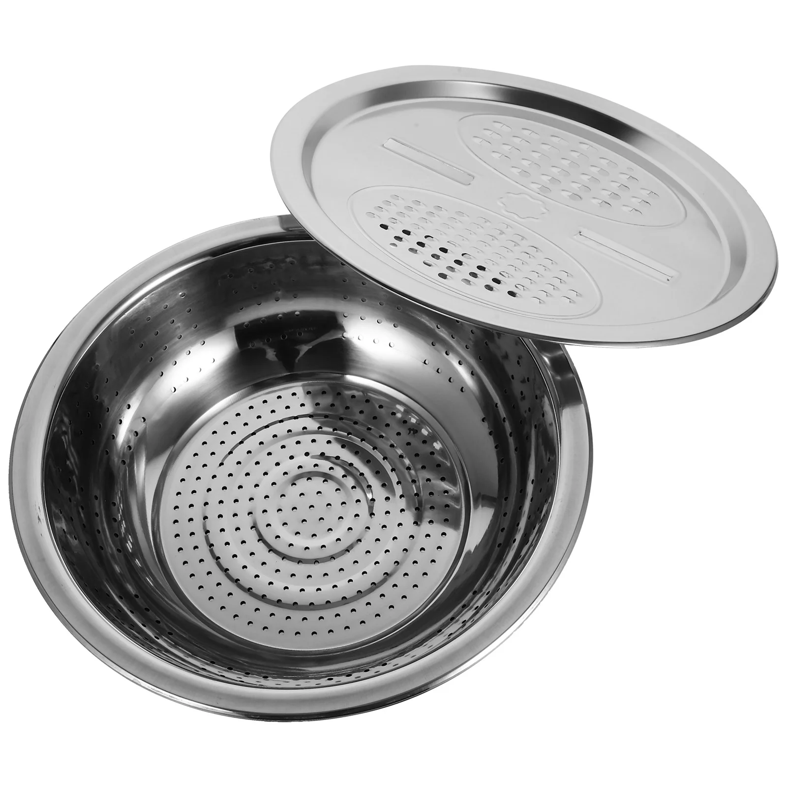 

Small Tools Multi-function Grater Hamper 201 Stainless Steel Draining Fruit Basin