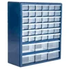 42 Compartment Plastic Storage Organizer Hardware Crafts Tools Fishing Tackle Beads Makeup Jewelry Wall Mountable or Desktop 1