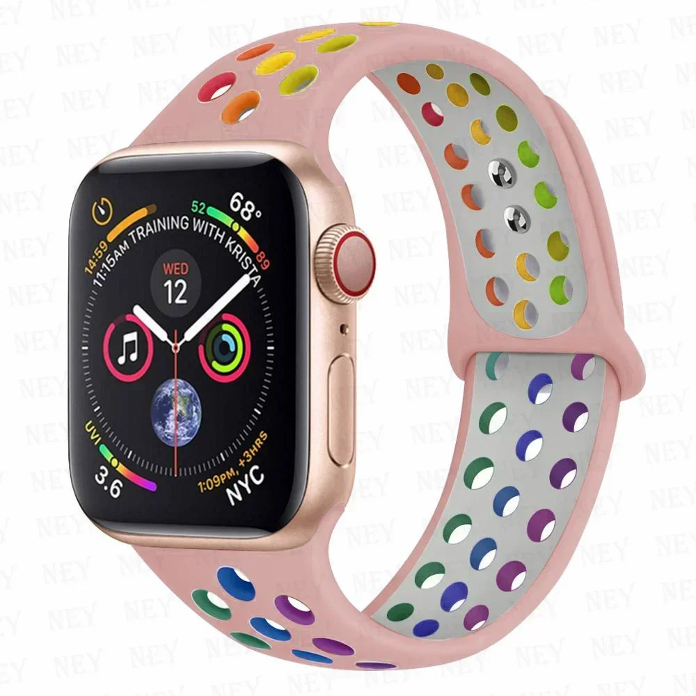 Vibrant Pride Silicone Sport Strap