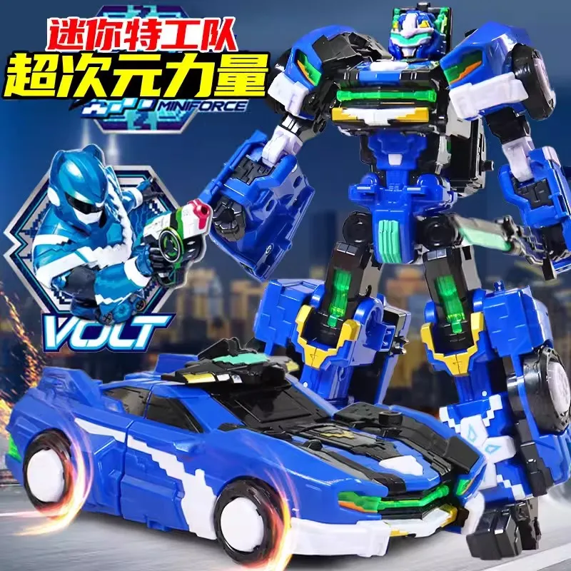 in MiniForce Transform Combined Robot Figures Toys Mini