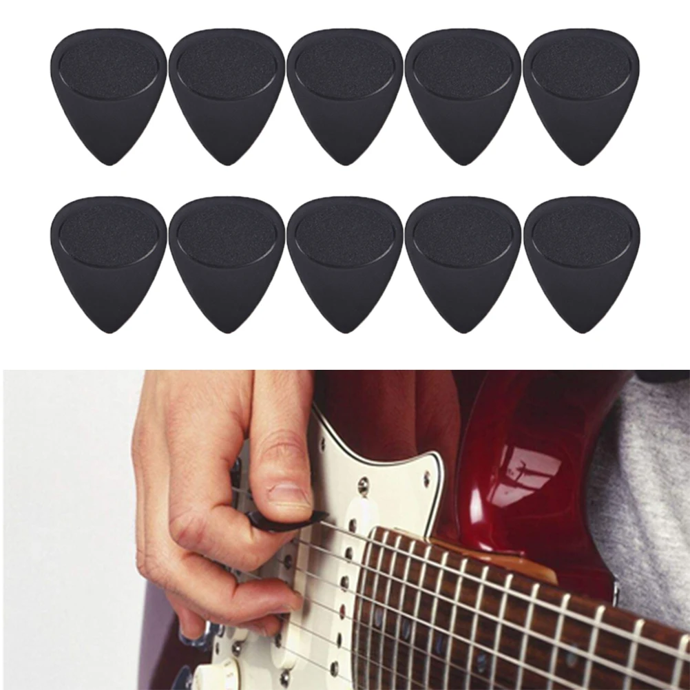 Guitar Picks 0.7mm 10Pcs 1Set Non-slip Nylon Acoustic Electric Guitar Picks Plectrums for Musical Instruments Guitar Parts Accessories