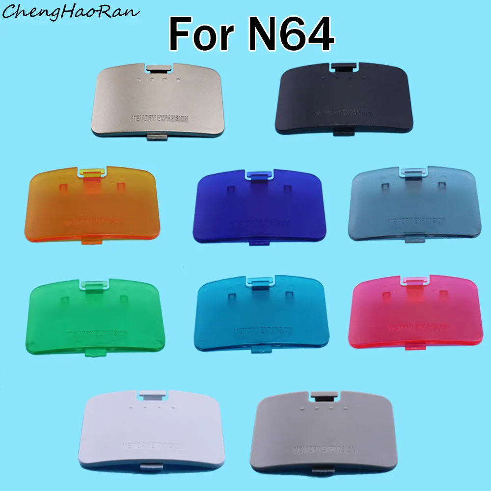 1 Pz Per N64 Coperchio Porta Ponticello Coperchio Memoria Espansione Pak Per Nintendo 64 Espansione 7 Colori Pack Slot Per Schede Copertura Porte Cope