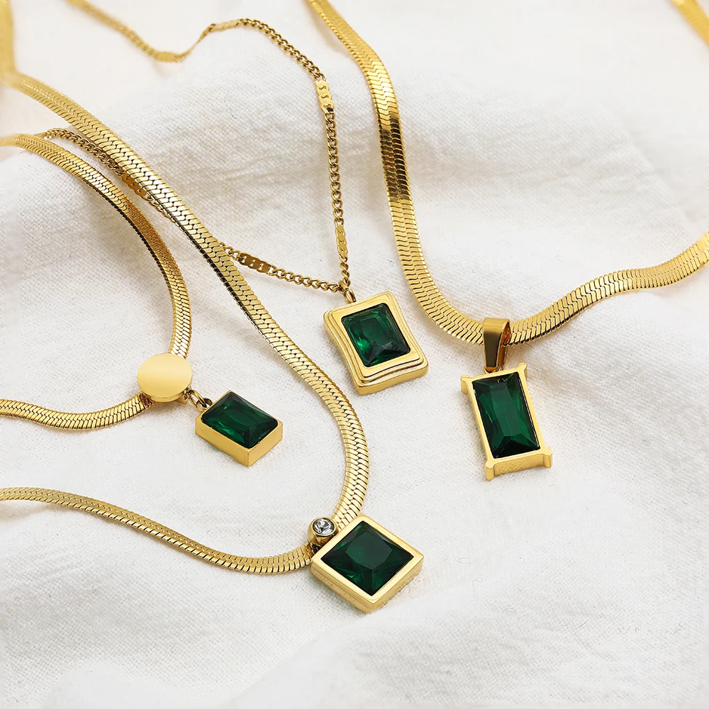 collar-cuadrado-geom-trico-de-circ-n-verde-retro-para-mujer-cadena-de
