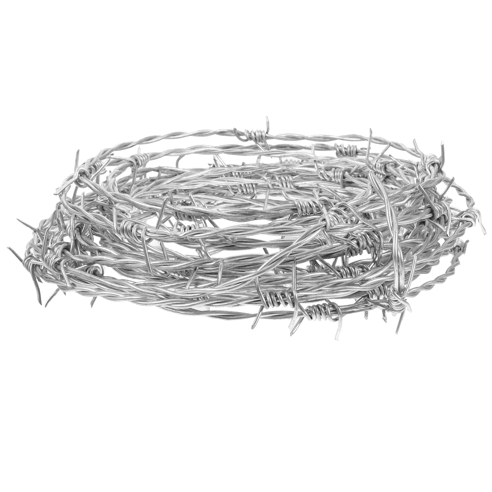 

Garden Wire Fence Iron Wire Barb Fence Yard Park Barb Wire Garden Supply