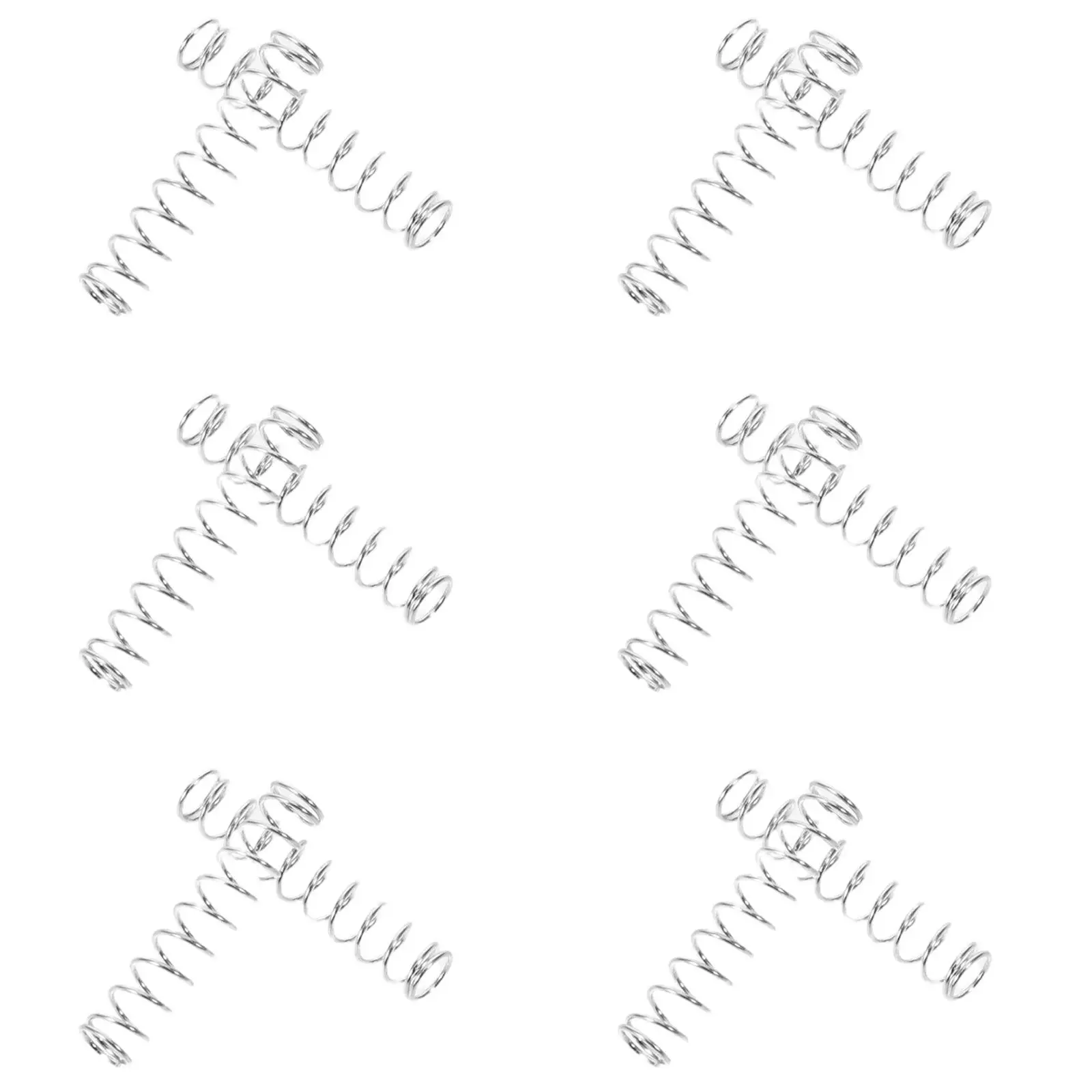 40Pcs 볼펜 스프링 스테인레스 스틸 압축 스프링 정밀 클릭 메커니즘 사무실용 교체 잉크 리필