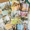 Journamm 30sheets Landscape Diary Scrapbook Paper Vintage Nature Paper for Junk Journaling Scrapbooking Crafting DIY Diaries 3