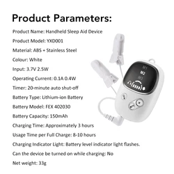Smart Handheld Sleep Aid Device for Anxiety and Insomnia Relief (Sleeping Aid Device)