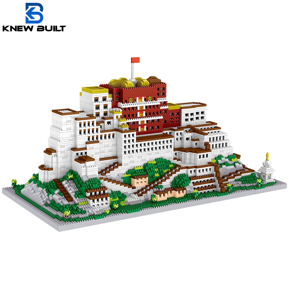 Конструктор Potala Palace пластиковый для взрослых, 3 размера