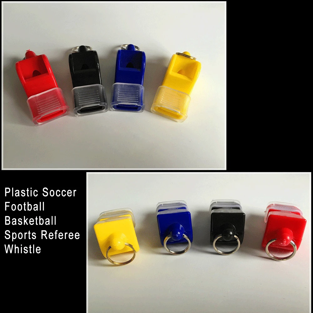 Portable Sport Whistle with Rope Loud Crisp Sound Whistle Safe Multifunctinal for Sports Referee Football Basketball Sport 1pc