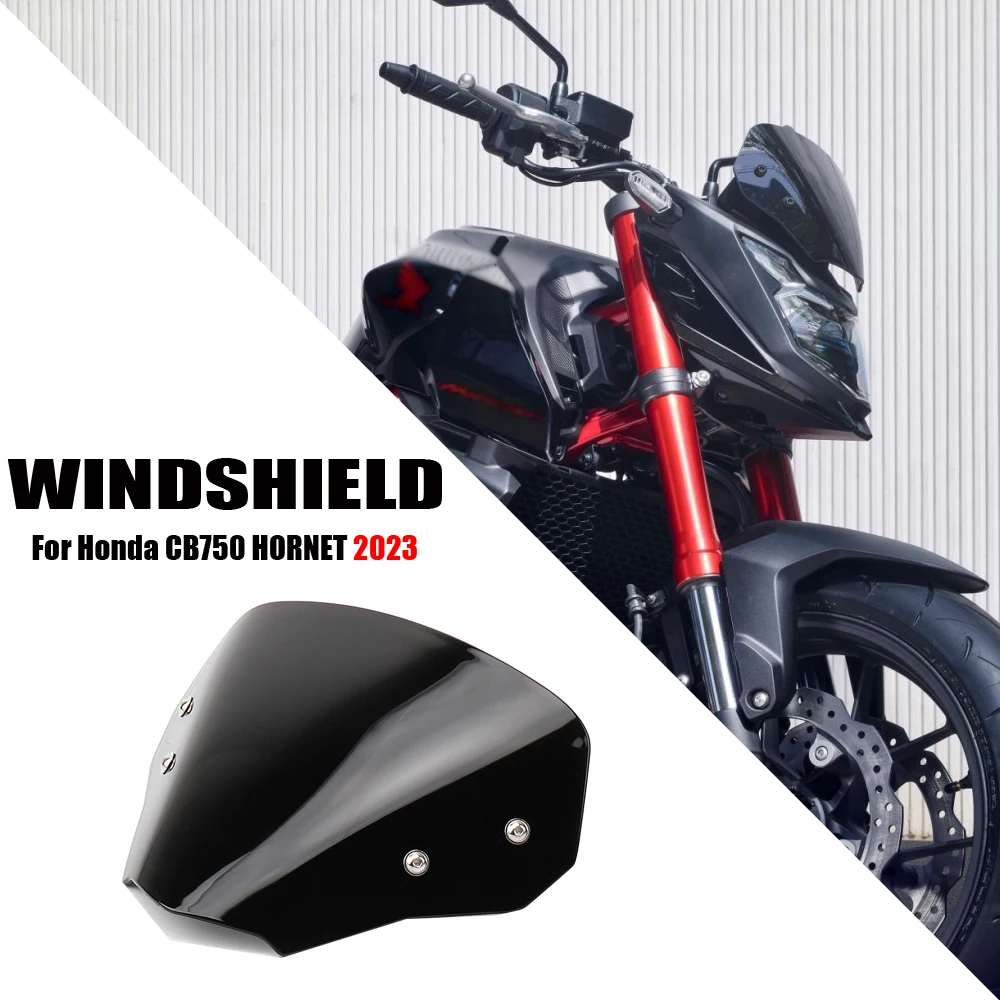 

2023 For Honda CB 750 HORNET cb750 CB750 Hornet Windscreen Windshield Shield Screen with Bracket Motorcycle Accessories 3 colors