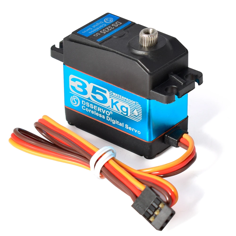 Servo 35kg 270° IP66 Engrenage Métal pour RC Robot Voiture