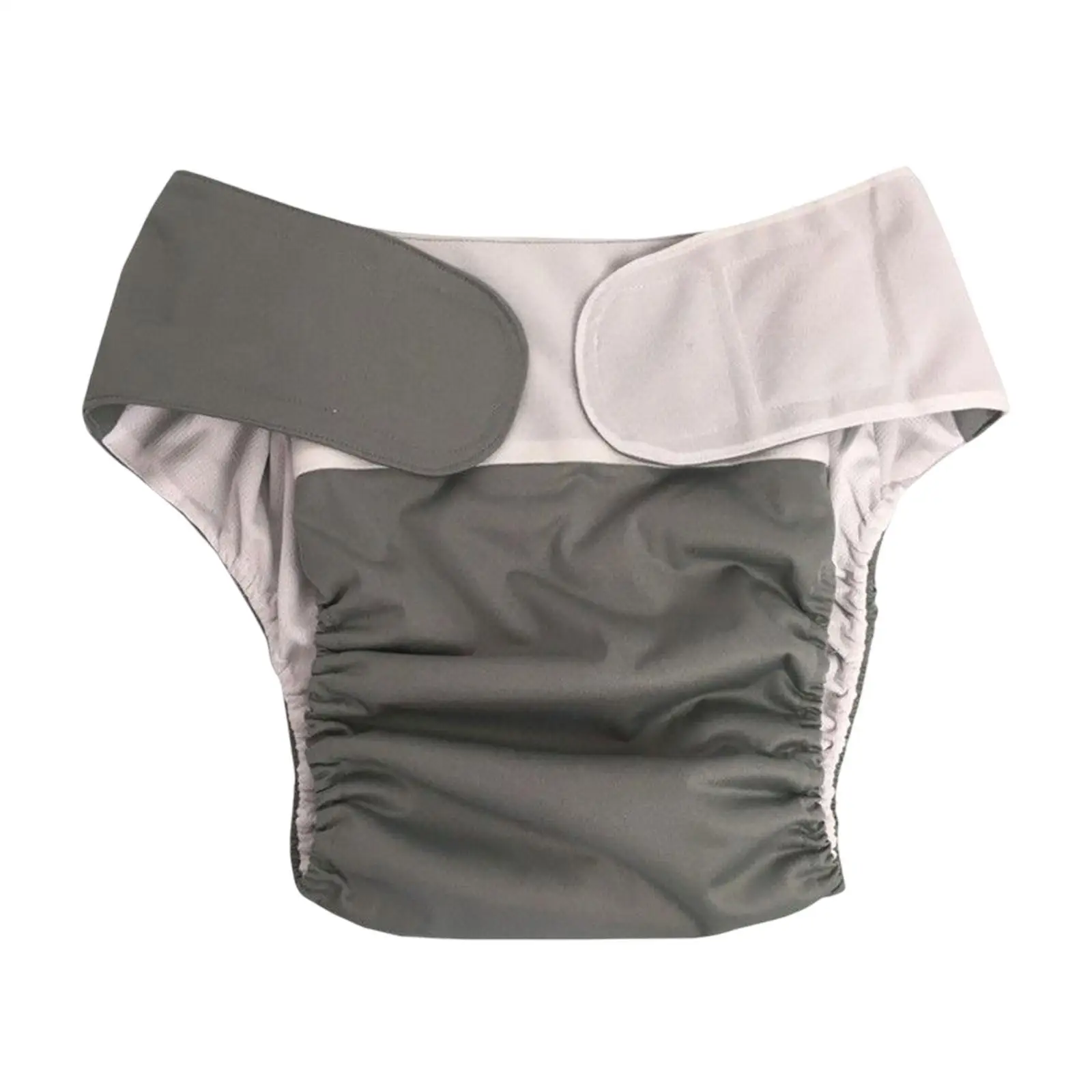 TPU Waterproof Adult Cloth Diaper Reusable Adjustable Comfortable Pocket Nappies for Seniors Men Women Waist 60-133.3cm/50-130cm 3