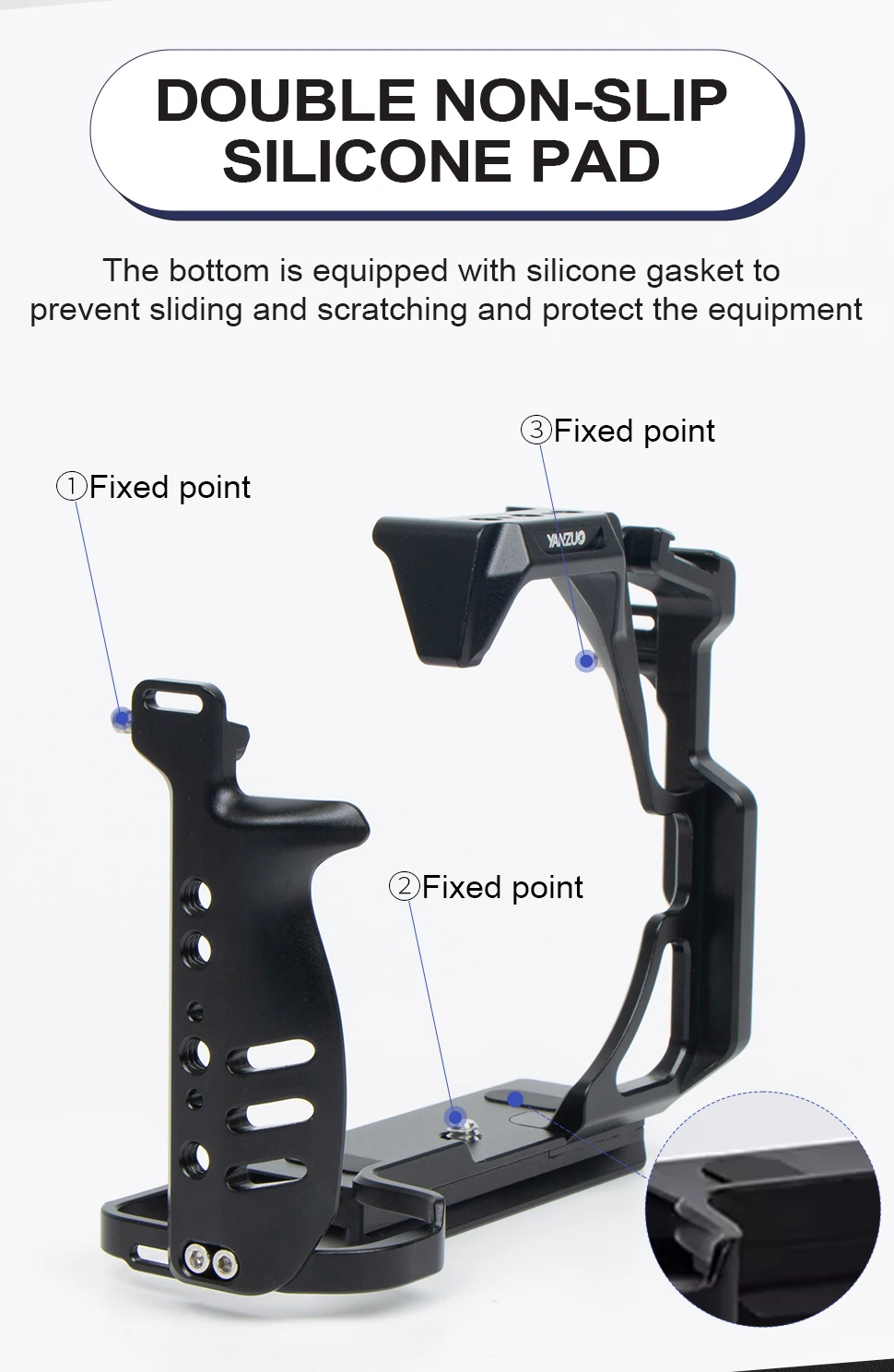 Camera Bracket Parts for Nikon Z8 Quick Release Brackets Protective Frame Profes