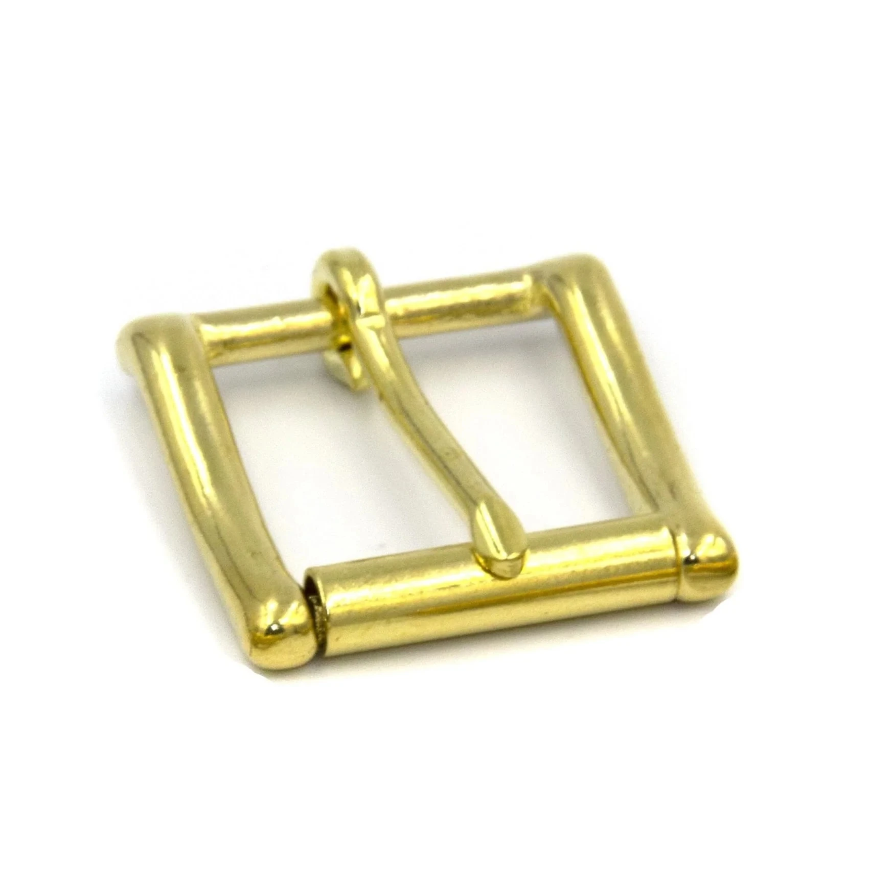 

32mm Brass Rolling Bar Buckle Leather Belt Fastener Closure