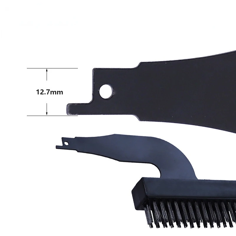 Electric Cleaning Wire Brush Saber Reciprocating Saw Universal Brush Head Cleaning Rust Removal Cleaning Brush Tool Accessories 5