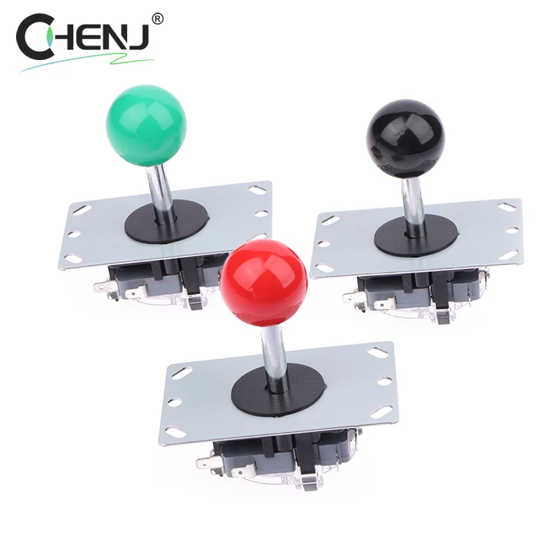 Game Box Joystick 1PC Pc Game Accessories 8 Way Adjustable Joystick Arcade DIY Fighting Stick Parts