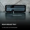 Outdoor vertical grill, side chip loader, chrome rack and cooking square inch, black, suitable for home outdoor barbecue use 4